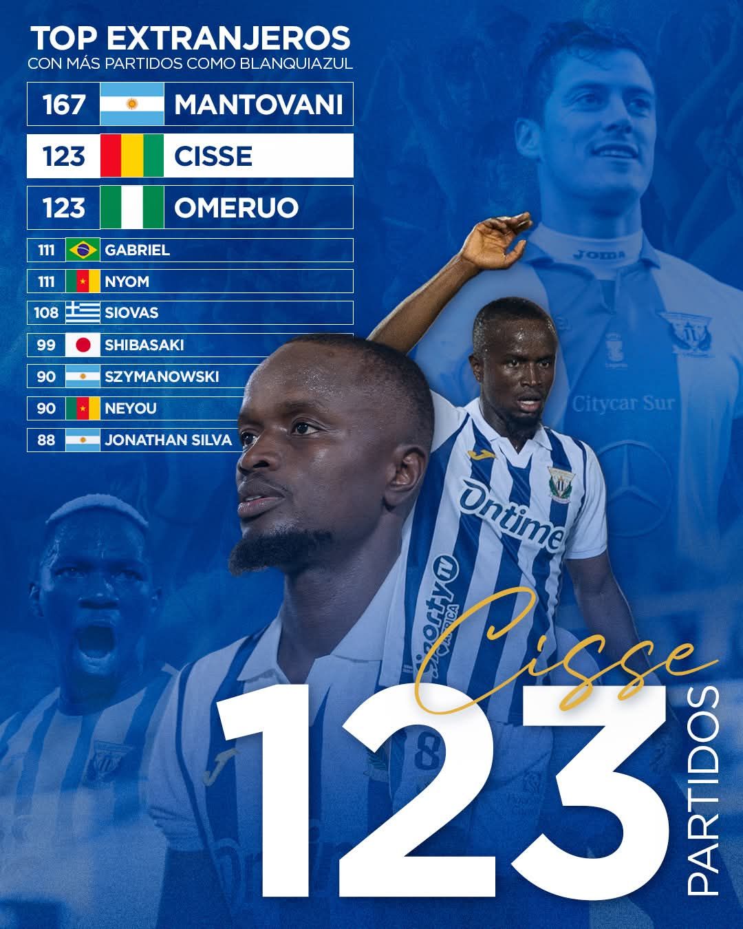 539304108_1355366773265848_821593688481383992_n Seydouba Cissé dans l'histoire du CD Leganés.